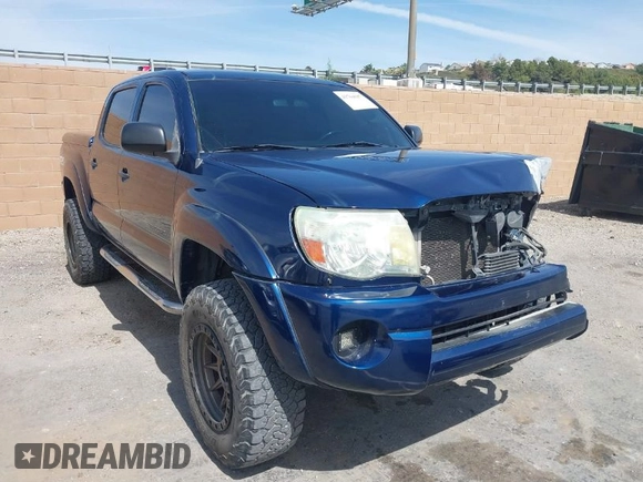 2007 Toyota Tacoma PreRunner with VIN 5TEJU62N27Z378450, listed as a IAAI auction lot 41764187 with 143,735 mi miles and . Bid and sale history available at DreamBid. Image 1.