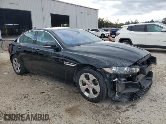 2018 Jaguar XE 25t with VIN SAJAR4FX7JCP22640, listed as a Copart auction lot 81645934 with 110,706 mi miles and Non Repairable. Bid and sale history available at carsss.com. Image 4.