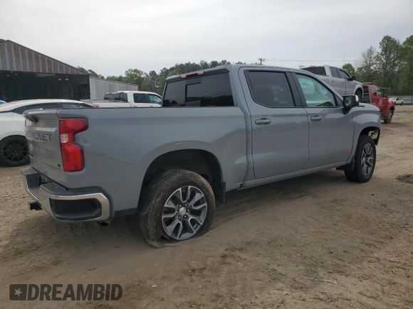 2024 Chevrolet Silverado 1500 LT with VIN 2GCPACED2R1201943, listed as a Copart auction lot 50679505 with 30,802 mi miles and Salvage Title. Bid and sale history available at DreamBid. Image 3.