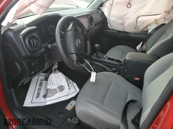 2021 Toyota Tacoma SR with VIN 3TMCZ5AN6MM450099, listed as a Copart auction lot 78671524 with 54,192 mi miles and Salvage title. Bid and sale history available at DreamBid. Image 7.