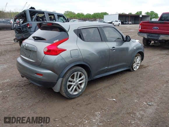 2011 Nissan Juke SV with VIN JN8AF5MRXBT022036, listed as a IAAI auction lot 41943532 with 135,624 mi miles and . Bid and sale history available at carsss.com. Image 4.