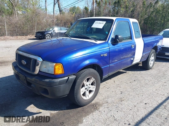 2007 Ford Ranger XL with VIN 1FTYR14U57PA86628, listed as a IAAI auction lot 42128654 with 255,267 mi miles. Bid and sale history available at carsss.com. Image 2.