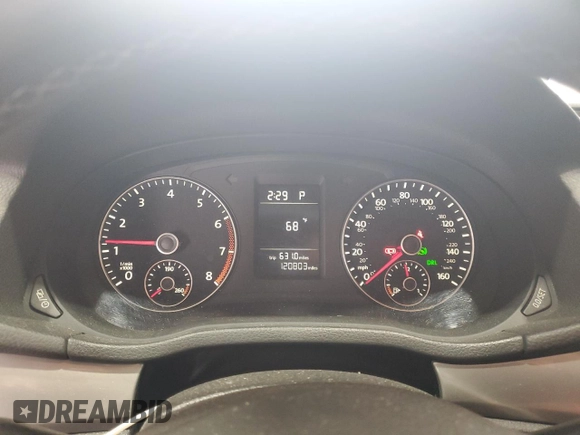 2015 Volkswagen Passat Wolfsburg Edition with VIN 1VWAT7A31FC012918, listed as a Copart auction lot 60961105 with 120,803 mi miles and Salvage title. Bid and sale history available at DreamBid. Image 9.
