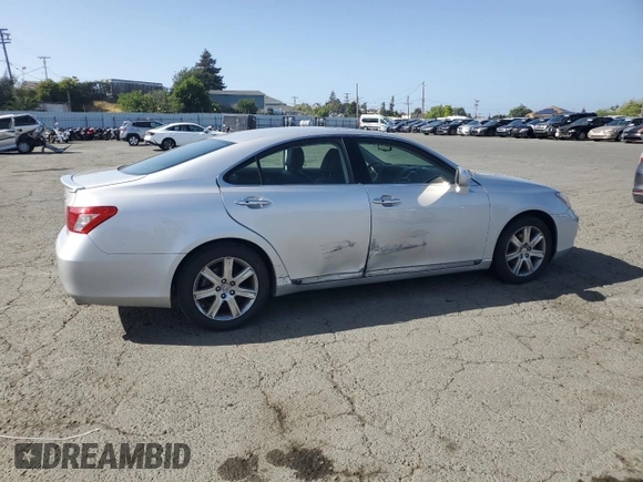 2007 Lexus ES 330 with VIN JTHBJ46G872068819, listed as a Copart auction lot 54171435 with 100,003 mi miles and Salvage Title. Bid and sale history available at DreamBid. Image 3.