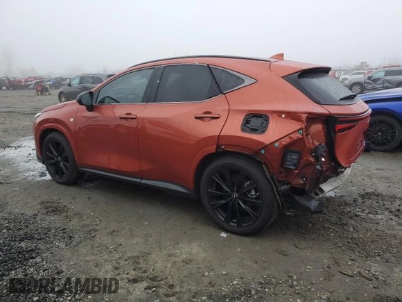 2023 Lexus NX with VIN 2T2KGCEZ8PC030839, listed as a Copart auction lot 82138494 with 17,663 mi miles and Salvage Title. Bid and sale history available at carsss.com. Image 2.