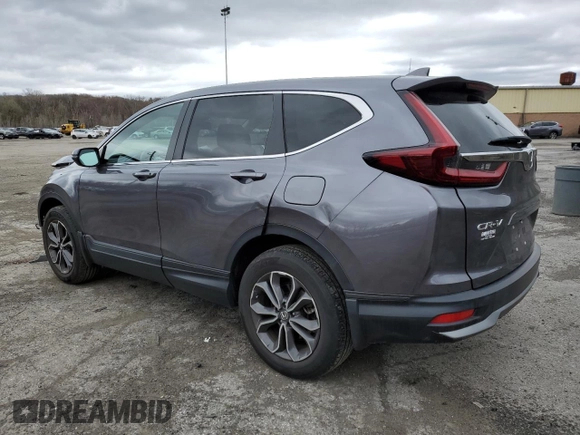 2021 Honda CR-V EX-L с VIN 2HKRW2H82MH685655, выставлен на аукционе Copart как лот 53199995 с пробегом 26 267 миль миль и Списание • Salvage title. История ставок и продаж доступна на DreamBid. Изображение 2.