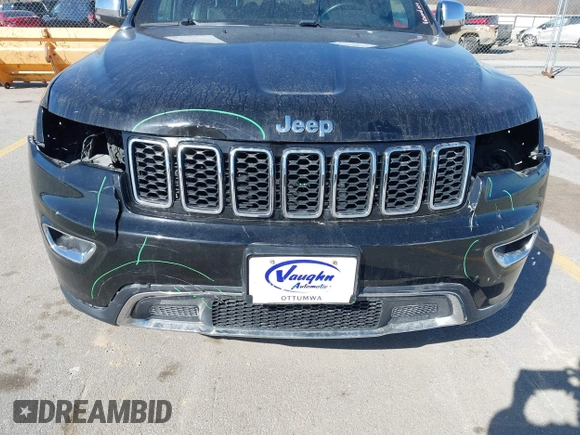 2017 Jeep Grand Cherokee Limited with VIN 1C4RJFBG9HC662672, listed as a IAAI auction lot 41763565 with 140,581 mi miles. Bid and sale history available at carsss.com. Image 6.