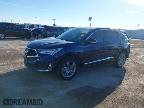2021 Acura RDX w/Advance Package with VIN 5J8TC2H73ML018743, listed as a IAAI auction lot 41209605 with 40,039 mi miles. Bid and sale history available at carsss.com. Image 18.
