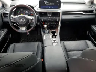 2022 Lexus RX with VIN 2T2HZMAAXNC256730, listed as a Copart auction lot 44689865 with 31,877 mi miles and Salvage Title. Bid and sale history available at carsss.com. Image 8.