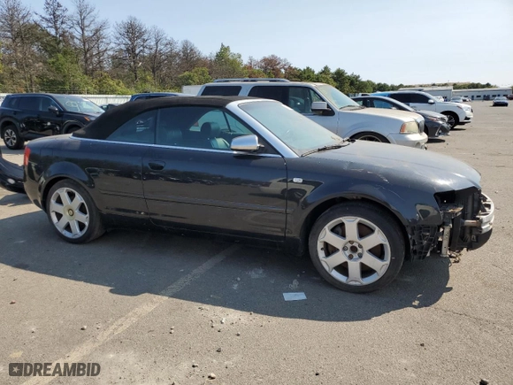 2004 Audi S4 with VIN WUARL48H84K900867, listed as a Copart auction lot 71341834 with 151,802 mi miles and Clean Title. Bid and sale history available at carsss.com. Image 4.