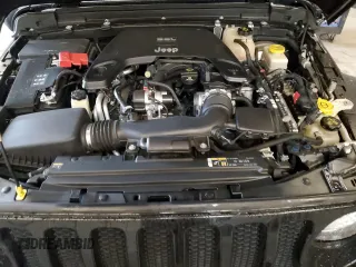 2021 Jeep Wrangler Unlimited Sport Altitude with VIN 1C4HJXDG5MW532637, listed as a Copart auction lot 45236365 with 39,214 mi miles and Salvage Title. Bid and sale history available at carsss.com. Image 12.