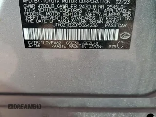 2023 Lexus IS 350 F Sport with VIN JTHGZ1B20P5064236, listed as a Copart auction lot 50490085 with 28,686 mi miles and Salvage title. Bid and sale history available at DreamBid. Image 13.