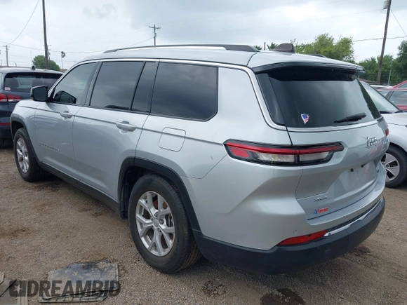 2023 Jeep Grand Cherokee Limited z VIN 1C4RJKBG3P8832504, wystawiony jako IAAI lot #42088057 z przebiegiem 24 674 mil mil oraz . Historia ofert i sprzedaży dostępna na DreamBid. Obrazek 3.