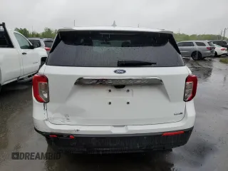2020 Ford Explorer with VIN 1FMSK8BH3LGC01631, listed as a Copart auction lot 54668005 with 22,047 mi miles and Salvage title. Bid and sale history available at DreamBid. Image 6.