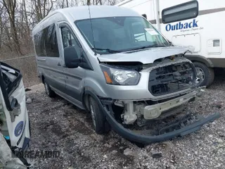 2017 Ford Transit Passenger XL with VIN 1FBZX2CM1HKA65585, listed as a IAAI auction lot 41822268 with Not Provided miles and . Bid and sale history available at DreamBid. Image 1.