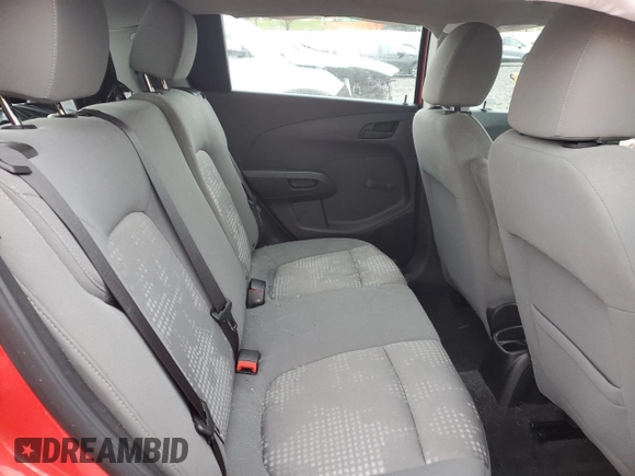 2015 Chevrolet Sonic LS with VIN 1G1JA6SG2F4182793, listed as a Copart auction lot 43841065 with 63,195 mi miles and Salvage title. Bid and sale history available at DreamBid. Image 11.