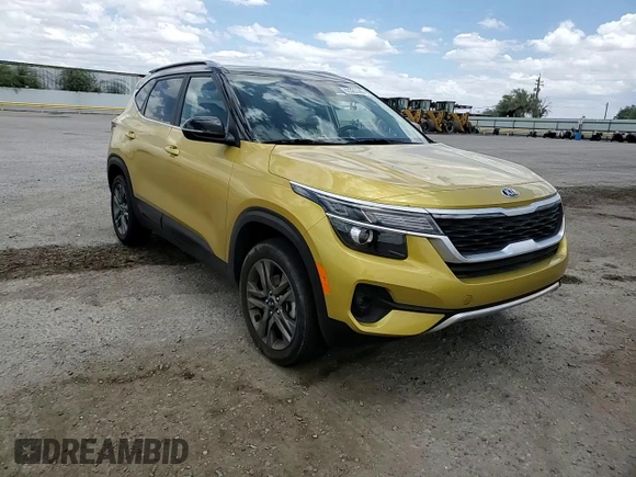 2021 Kia Seltos S with VIN KNDEU2AAXM7210552, listed as a Copart auction lot 62323745 with 12,189 mi miles and Salvage title. Bid and sale history available at DreamBid. Image 13.