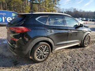 2019 Hyundai Tucson Night with VIN KM8J33AL9KU055365, listed as a Copart auction lot 89280005 with 65,002 mi miles and Salvage Title. Bid and sale history available at carsss.com. Image 3.