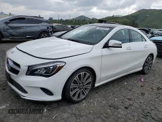 2019 Mercedes-Benz CLA with VIN WDDSJ4GB0KN761319, listed as a Copart auction lot 45034353 with 46,156 mi miles. Bid and sale history available at carsss.com. Image 1.