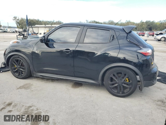 2015 Nissan Juke SV with VIN JN8AF5MV4FT559827, listed as a Copart auction lot 89210315 with 97,608 mi miles and Salvage Title. Bid and sale history available at DreamBid. Image 2.