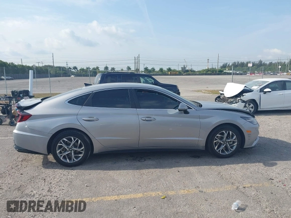 2023 Hyundai Sonata SEL with VIN KMHL64JA1PA304223, listed as a IAAI auction lot 41868606 with 17,466 mi miles and . Bid and sale history available at DreamBid. Image 14.