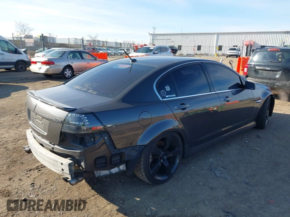2009 Pontiac G8 GT with VIN 6G2EC57YX9L221534, listed as a IAAI auction lot 41227662 with 130,941 mi miles. Bid and sale history available at carsss.com. Image 4.