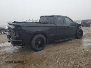 2021 Chevrolet Silverado 1500 Custom with VIN 1GCRWBEK6MZ254003, listed as a Copart auction lot 42104045 with 52,684 mi miles and Salvage Title. Bid and sale history available at DreamBid. Image 3.