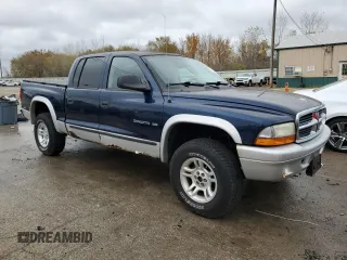 2002 Dodge Dakota SLT with VIN 1B7HG48N82S634394, listed as a Copart auction lot 78215234 with 121,283 mi miles and Clean Title. Bid and sale history available at carsss.com. Image 4.