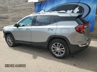 2023 GMC Terrain SLT with VIN 3GKALVEG0PL249477, listed as a Copart auction lot 61233015 with 35,251 mi miles and Clean title. Bid and sale history available at DreamBid. Image 2.