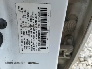 2012 Acura TL Tech Auto with VIN 19UUA8F5XCA008722, listed as a Copart auction lot 52708735 with 296,952 mi miles and Salvage Title. Bid and sale history available at carsss.com. Image 12.
