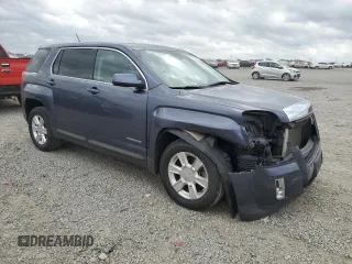 2013 GMC Terrain SLE with VIN 2GKALMEK5D6179733, listed as a Copart auction lot 51626855 with 139,710 mi miles and Salvage title. Bid and sale history available at DreamBid. Image 4.