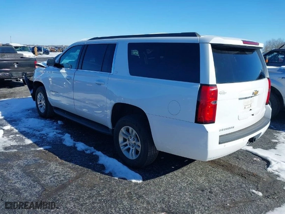 2019 Chevrolet Suburban LT with VIN 1GNSCHKC9KR176962, listed as a IAAI auction lot 41283544 with 112,360 mi miles. Bid and sale history available at carsss.com. Image 3.