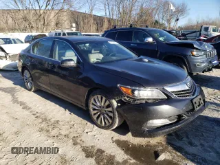 2014 Acura RLX Tech Pkg with VIN JH4KC1F53EC007201, listed as a Copart auction lot 43024825 with 146,936 mi miles and Clean Title. Bid and sale history available at carsss.com. Image 4.