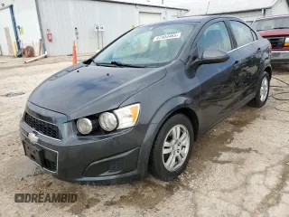 2015 Chevrolet Sonic LT with VIN 1G1JC5SH4F4214866, listed as a Copart auction lot 47404465 with 132,919 mi miles and Salvage Title. Bid and sale history available at DreamBid. Image 1.