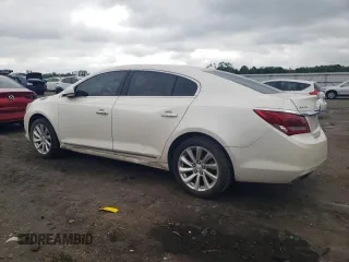 2014 Buick LaCrosse Leather with VIN 1G4GB5G39EF208867, listed as a Copart auction lot 65051634 with 142,253 mi miles and Salvage Title. Bid and sale history available at carsss.com. Image 2.