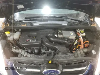 2017 Ford C-Max Energi SE with VIN 1FADP5EU3HL104777, listed as a Copart auction lot 44880974 with 58,651 mi miles. Bid and sale history available at carsss.com. Image 12.