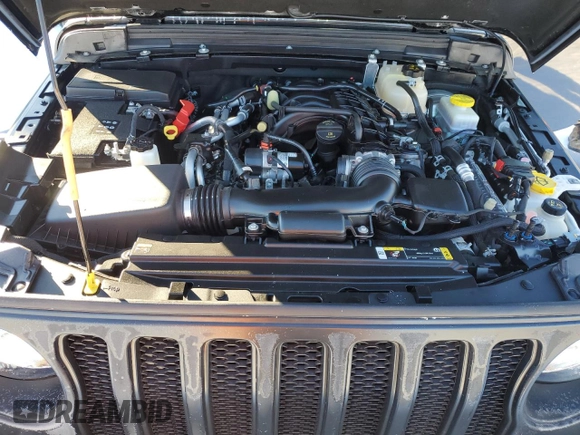 2022 Jeep Wrangler Sport with VIN 1C4HJXAG8NW200391, listed as a Copart auction lot 88103415 with 32,085 mi miles and Salvage Title. Bid and sale history available at DreamBid. Image 11.