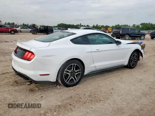 2022 Ford Mustang EcoBoost with VIN 1FA6P8TH6N5100254, listed as a Copart auction lot 64054365 with 75,098 mi miles and Salvage title. Bid and sale history available at DreamBid. Image 4.