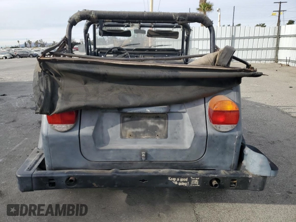1973 Volkswagen Beetle with VIN 1832493063, listed as a Copart auction lot 84574524 with 305,579 mi miles and Salvage Title. Bid and sale history available at DreamBid. Image 6.