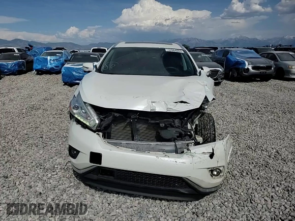 2017 Nissan Murano S z VIN 5N1AZ2MH5HN197666, wystawiony jako Copart lot #55964865 z przebiegiem 99 312 mil mil oraz Szkoda całkowita • Salvage title. Historia ofert i sprzedaży dostępna na DreamBid. Obrazek 14.