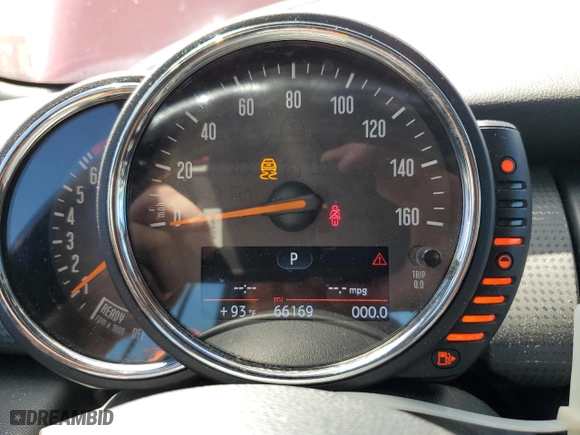 2016 MINI Cooper Convertible with VIN WMWWG5C54G3C19126, listed as a Copart auction lot 54088874 with 66,169 mi miles and Clean Title. Bid and sale history available at carsss.com. Image 9.