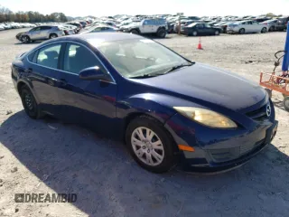 2009 Mazda 6 i Sport with VIN 1YVHP81H195M44662, listed as a Copart auction lot 79431844 with 62,733 mi miles and Salvage Title. Bid and sale history available at carsss.com. Image 4.