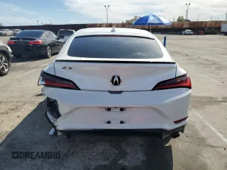 2024 Acura Integra w/A-Spec Package with VIN 19UDE4H37RA016116, listed as a Copart auction lot 48524505 with 8,603 mi miles and Salvage Title. Bid and sale history available at carsss.com. Image 6.