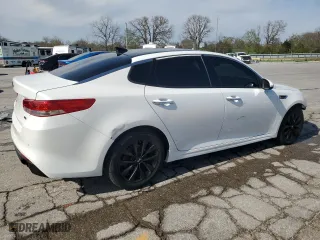 2018 Kia Optima EX with VIN 5XXGU4L37JG271850, listed as a Copart auction lot 52442625 with 125,158 mi miles and Salvage Title. Bid and sale history available at carsss.com. Image 3.