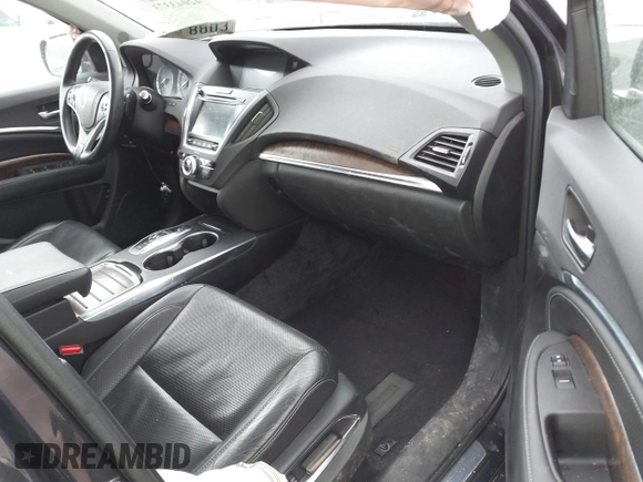 2019 Acura MDX w/Technology Pkg with VIN 5J8YD4H50KL008665, listed as a IAAI auction lot 42043373 with 77,665 mi miles. Bid and sale history available at carsss.com. Image 5.