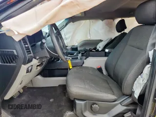2018 Ford F-150 XL with VIN 1FTEW1E57JFC39493, listed as a Copart auction lot 61781395 with 129,871 mi miles and Salvage title. Bid and sale history available at DreamBid. Image 7.