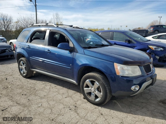 2008 Pontiac Torrent with VIN 2CKDL33F286337579, listed as a Copart auction lot 45785125 with 212507 miles and Non Repairable. Bid and sale history available at carsss.com. Image 4.