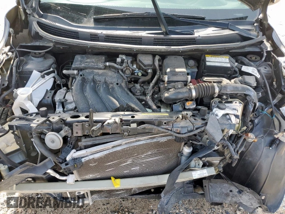 2016 Nissan Versa S with VIN 3N1CN7AP2GL893386, listed as a Copart auction lot 62690355 with 46,970 mi miles and Salvage title. Bid and sale history available at DreamBid. Image 11.