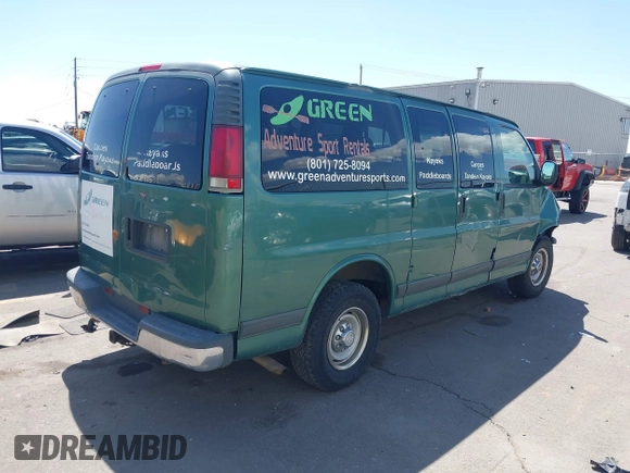 1999 GMC Savana z VIN 1GJHG35R4X1134983, wystawiony jako IAAI lot #42084648 z przebiegiem 167 848 mil mil oraz . Historia ofert i sprzedaży dostępna na DreamBid. Obrazek 4.