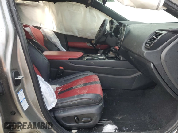 2023 Lexus NX with VIN 2T2KGCEZ4PC026187, listed as a Copart auction lot 42066325 with 38,382 mi miles and Salvage Title. Bid and sale history available at carsss.com. Image 7.